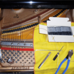 Restringing a Steinway Z Piano